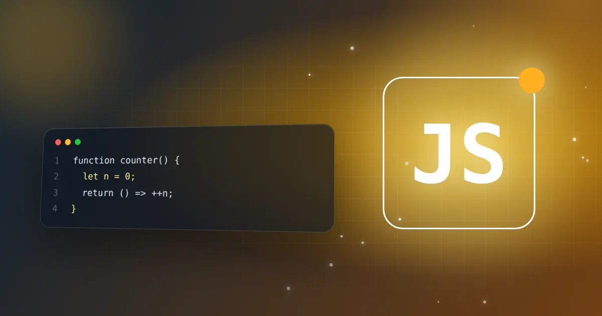 JavaScript interview questions illustration